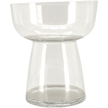 Vase Verrerie, klar, Glas, 20x20x18 cm