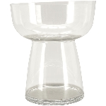 Vase Verrerie, klar, Glas, 20x20x18 cm