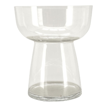 Vase Verrerie, klar, Glas, 20x20x18 cm