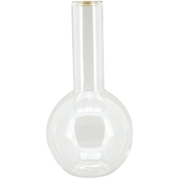 Vase Verrerie, klar, Glas, 10x10x20 cm