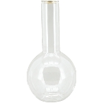 Vase Verrerie, klar, Glas, 10x10x20 cm