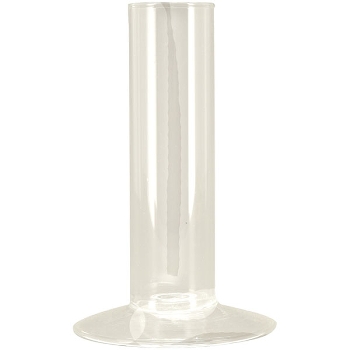 Vase Verrerie, Glas, 8,8x8,8x14 cm