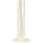 Vase Verrerie, Glas, 8,8x8,8x19,5 cm