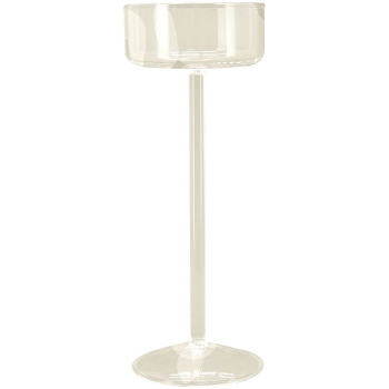 KerzenHalter Verrerie, Glas, 8x8x21,5 cm