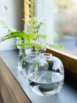 Vase Verrerie, Glas, 11,5x11,5x12,5 cm