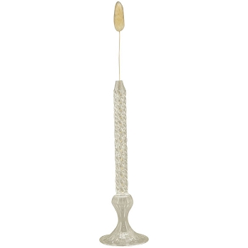 Vase Verrerie, Glas, 7,7x7,7x23 cm