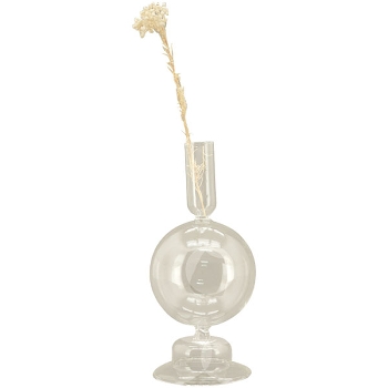 KerzenHalter Verrerie, Glas, 9x9x20 cm
