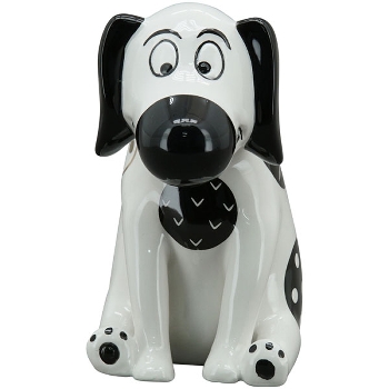 Hund XOXO, Dolomite, 12,6x6,7x13 cm