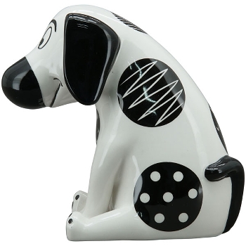 Hund XOXO, Dolomite, 12,6x6,7x13 cm