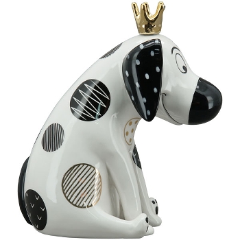 Hund XOXO, Dolomite, 17,5x9x18,3 cm
