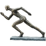 Läufer Hilda, Polyresin, 26,7x8,4x19,8 cm