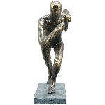 Läufer Hilda, Polyresin, 26,7x8,4x19,8 cm