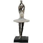 Ballerina Hilda, Polyresin, 13,8x10,8x29,8 cm