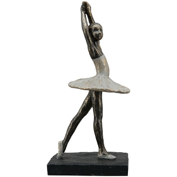 Ballerina Hilda, Polyresin, 13,8x10,8x29,8 cm