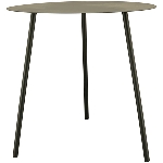 TischSet/2 Sobre, schwarz, Metall, 45x45x40 cm, 55x55x45 cm