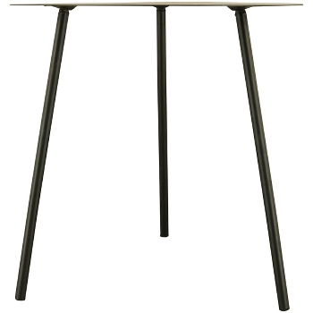 TischSet/2 Sobre, schwarz, Metall, 45x45x40 cm, 55x55x45 cm