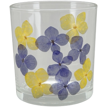 WindLicht LesFleurs, Glas, 7,3x7,3x8 cm
