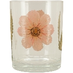 WindLicht LesFleurs, Glas, 10x10x12,5 cm
