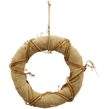 Kranz TIMBA, Rattan, 25x4x25 cm