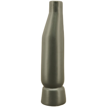 Vase ZONDA, schwarz, Keramik, 9,3x9,3x36 cm