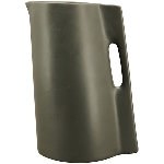 Vase ZONDA, schwarz, Keramik, 14x8,5x16,3 cm