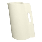 Vase ZONDA, weiß, Keramik, 15,5x8,8x21,5 cm