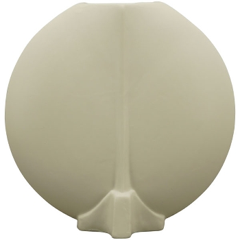 Vase ZONDA, weiß, Keramik, 17x6,5x17 cm