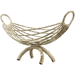Korb ClairBlanc, Metall, 25x15x15 cm