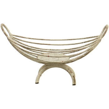 Korb ClairBlanc, Metall, 25x15x15 cm