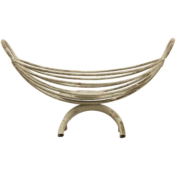 Korb ClairBlanc, Metall, 25x15x15 cm