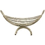 Korb ClairBlanc, Metall, 25x15x15 cm