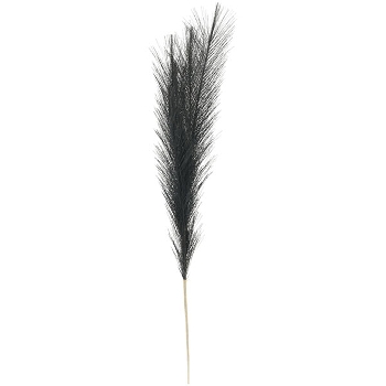 PampasGras ArtificialNature, schwarz, 80 cm