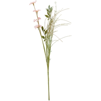 GrasZweig mit Blüten ArtificialNature, 58 cm