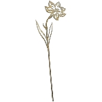 BlumenStecker Doré, rusty, Metall, 11x0,1x45 cm