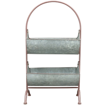 Etagere Junker, Metall, 34,5x19,5x64 cm