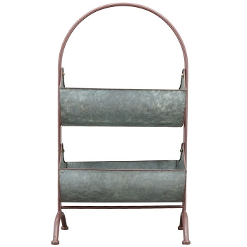 Etagere Junker, Metall, 34,5x19,5x64 cm