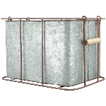 PflanzKastenSet/2 Junker, Metall, 33x24x22,5 cm