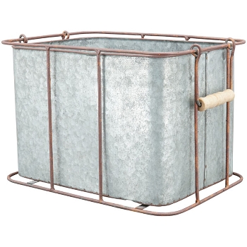 PflanzKastenSet/2 Junker, Metall, 33x24x22,5 cm