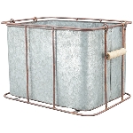 PflanzKastenSet/2 Junker, Metall, 33x24x22,5 cm