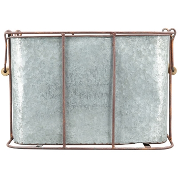 PflanzKastenSet/2 Junker, Metall, 33x24x22,5 cm