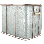 PflanzKastenSet/2 Junker, Metall, 33x24x22,5 cm
