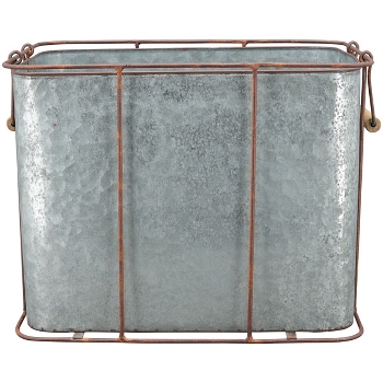 PflanzKastenSet/2 Junker, Metall, 33x24x22,5 cm