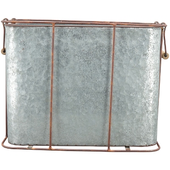 PflanzKastenSet/2 Junker, Metall, 33x24x22,5 cm