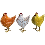 Huhn Kanu, Metall, 23x10x27 cm
