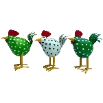 Huhn Kanu, Metall, 16x7x16 cm