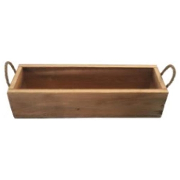 Kisten Bloom, natur, Holz, 40x12x9 cm