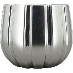 Topf ArgenT, silber, Keramik, 15x15x13 cm