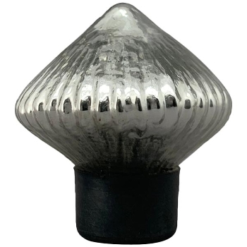 SchwimmLinse Surplus, silber, Glas, 6,5x6,5x6,5 cm