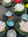 SchwimmLinse Surplus, türkis, Glas, 6,5x6,5x6,5 cm