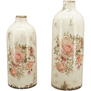 Vase Rosae, Stoneware, 11x11x26 cm